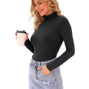 womens turtle neck bodysuit 2