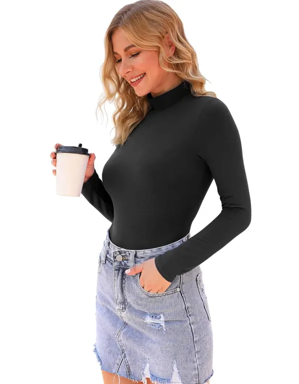 womens turtle neck bodysuit 2