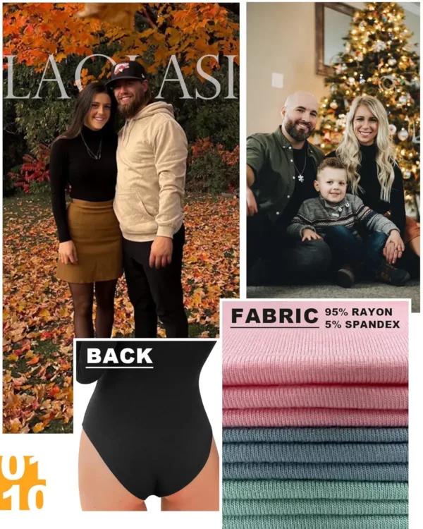 womens turtle neck bodysuit 4