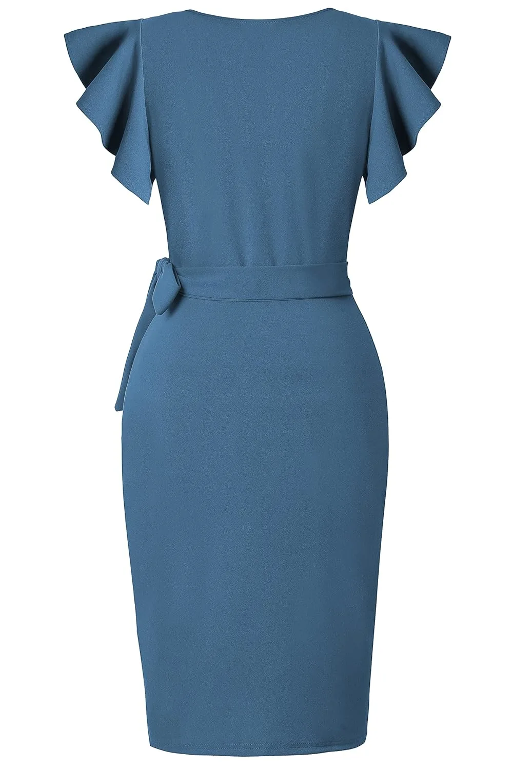 womens v neck dress 4