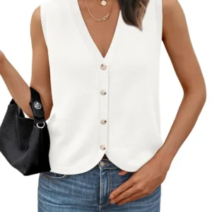 womens v neck knit 7