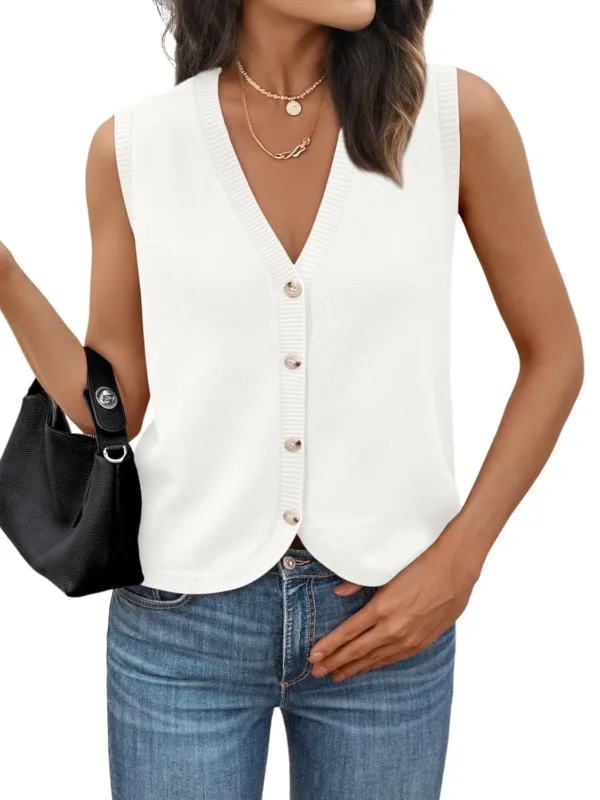 womens v neck knit 7