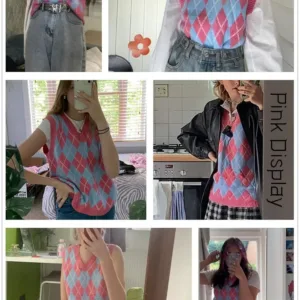 womens v neck vest 3