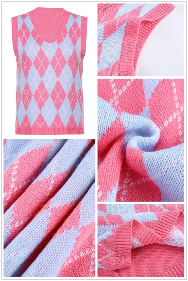 womens v neck vest 5