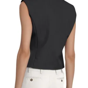 womens vest sleeveless blazer 4