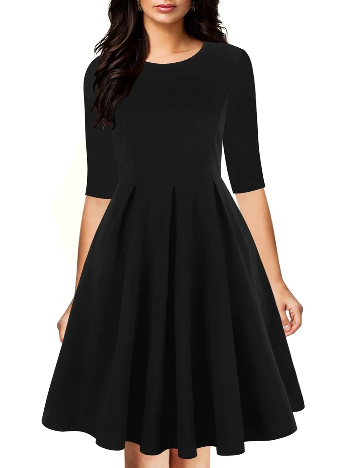 womens vintage swing dress 1