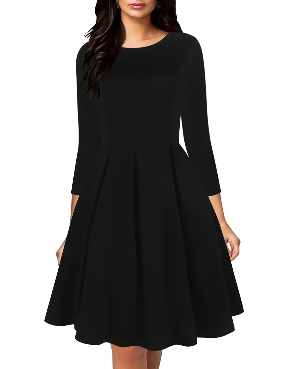 womens vintage swing dress 5