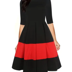 womens vintage swing dress 7