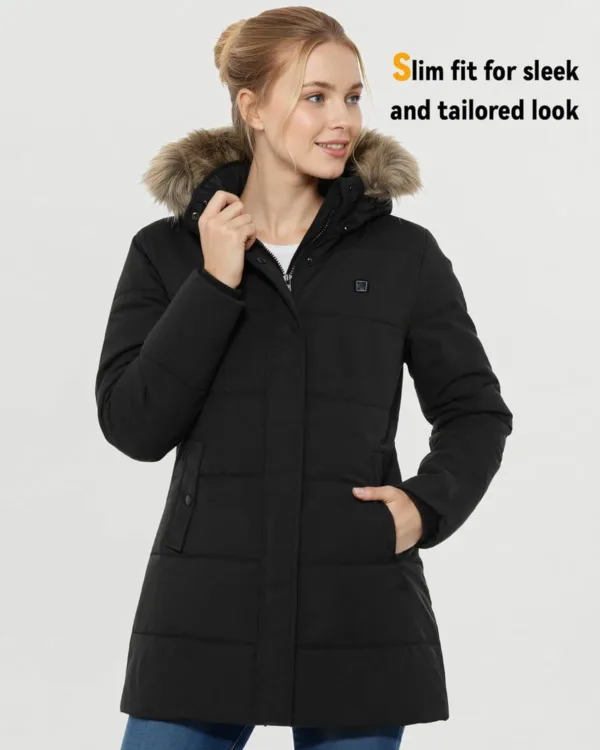 womens winter jacket hooded 3