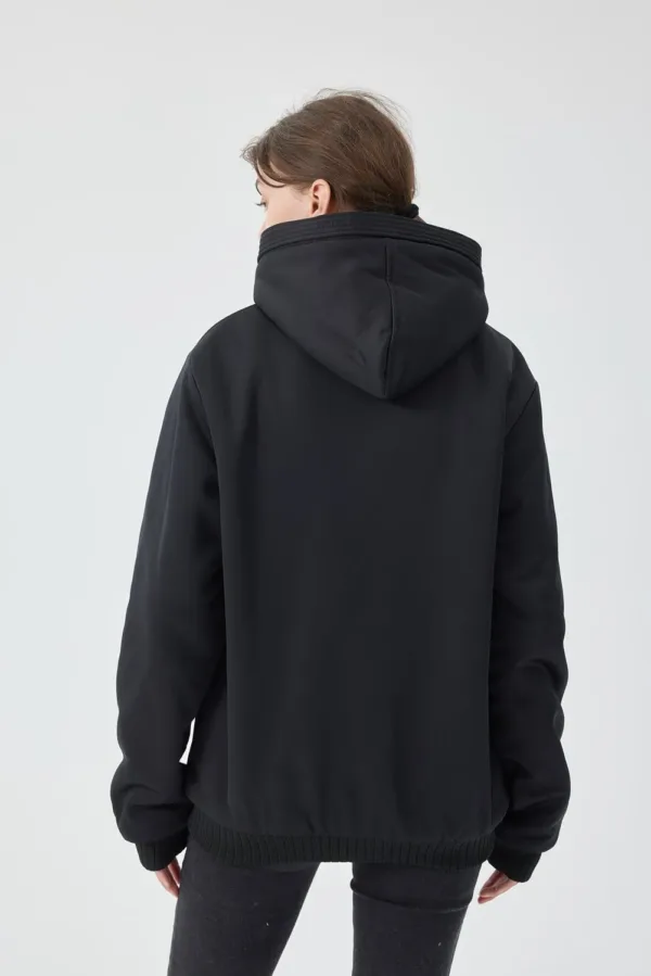 womens winter sherpa hoodie 5