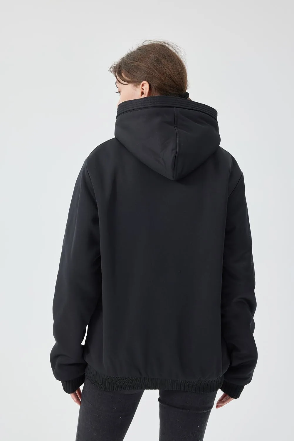 womens winter sherpa hoodie 5