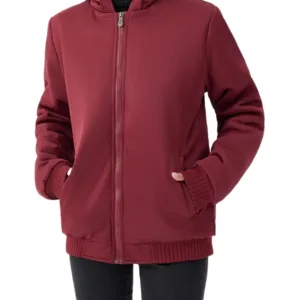 womens winter sherpa hoodie 7