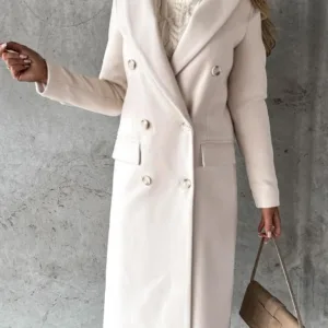 womens wool coat long 2