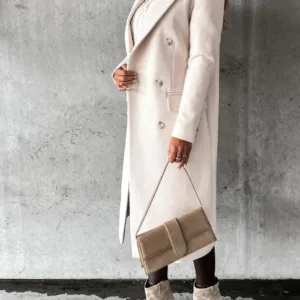 womens wool coat long 3