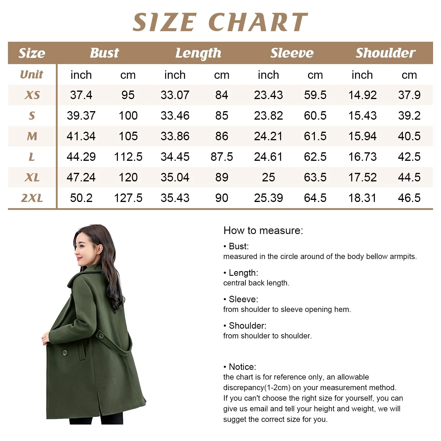 womens wool pea coat 6