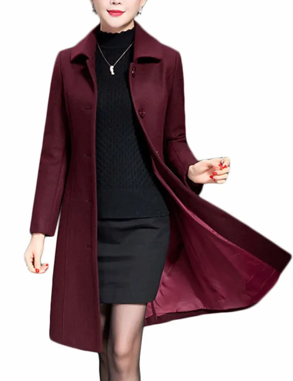 womens wool trench coat 1