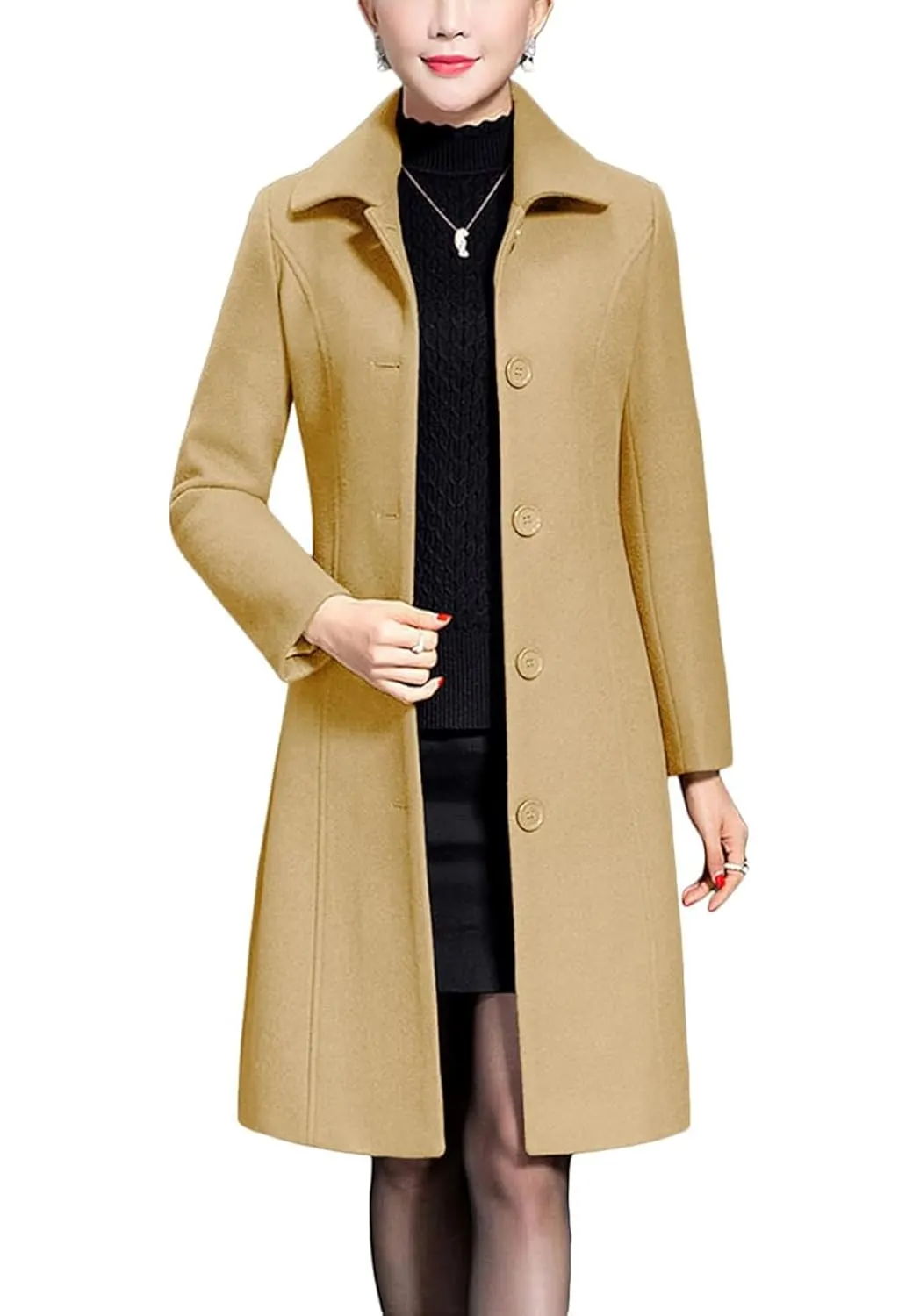 womens wool trench coat 7