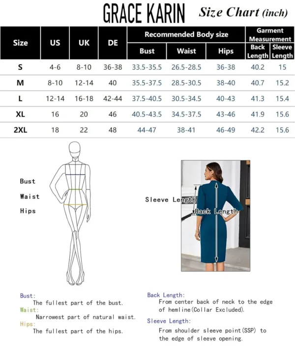 womens work dress bodycon 7