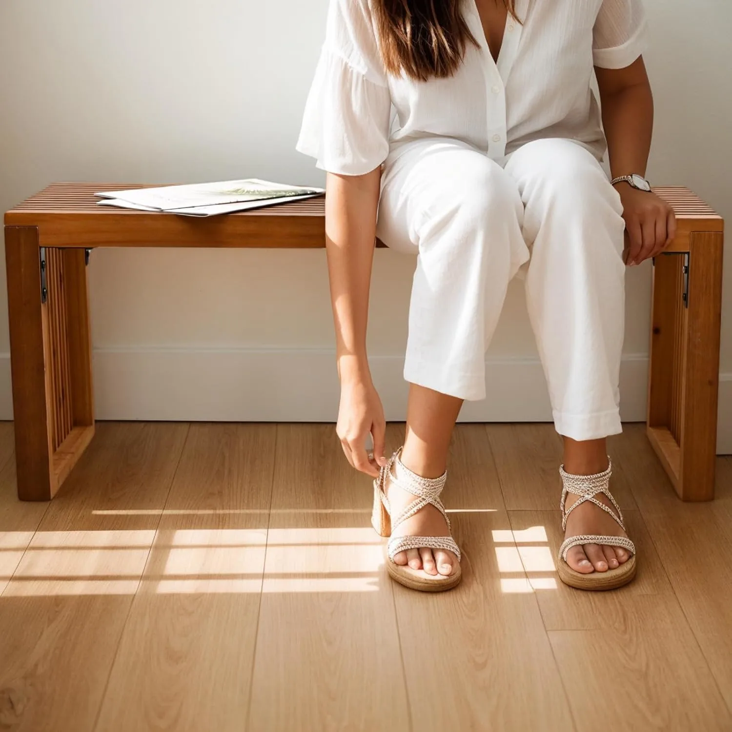 wood bench farmhouse 3