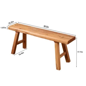 wood bench indoor 3