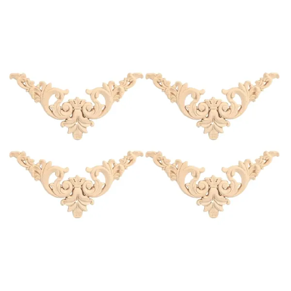 wood carved applique onlay 1