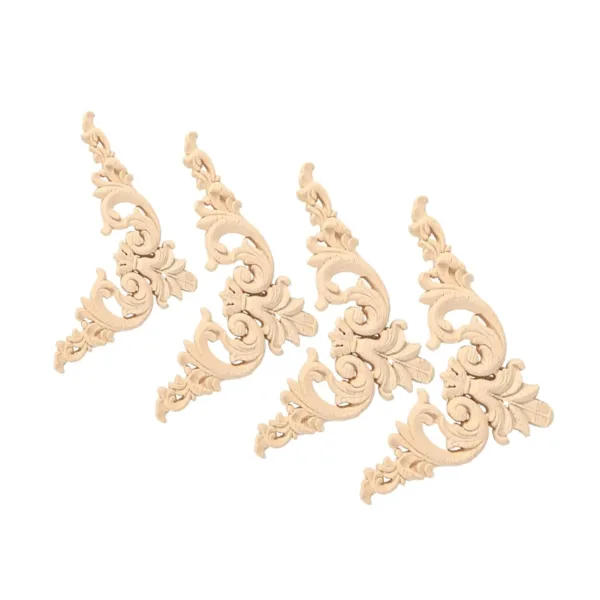 wood carved applique onlay 6