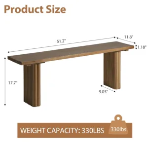 wood entryway bench 2