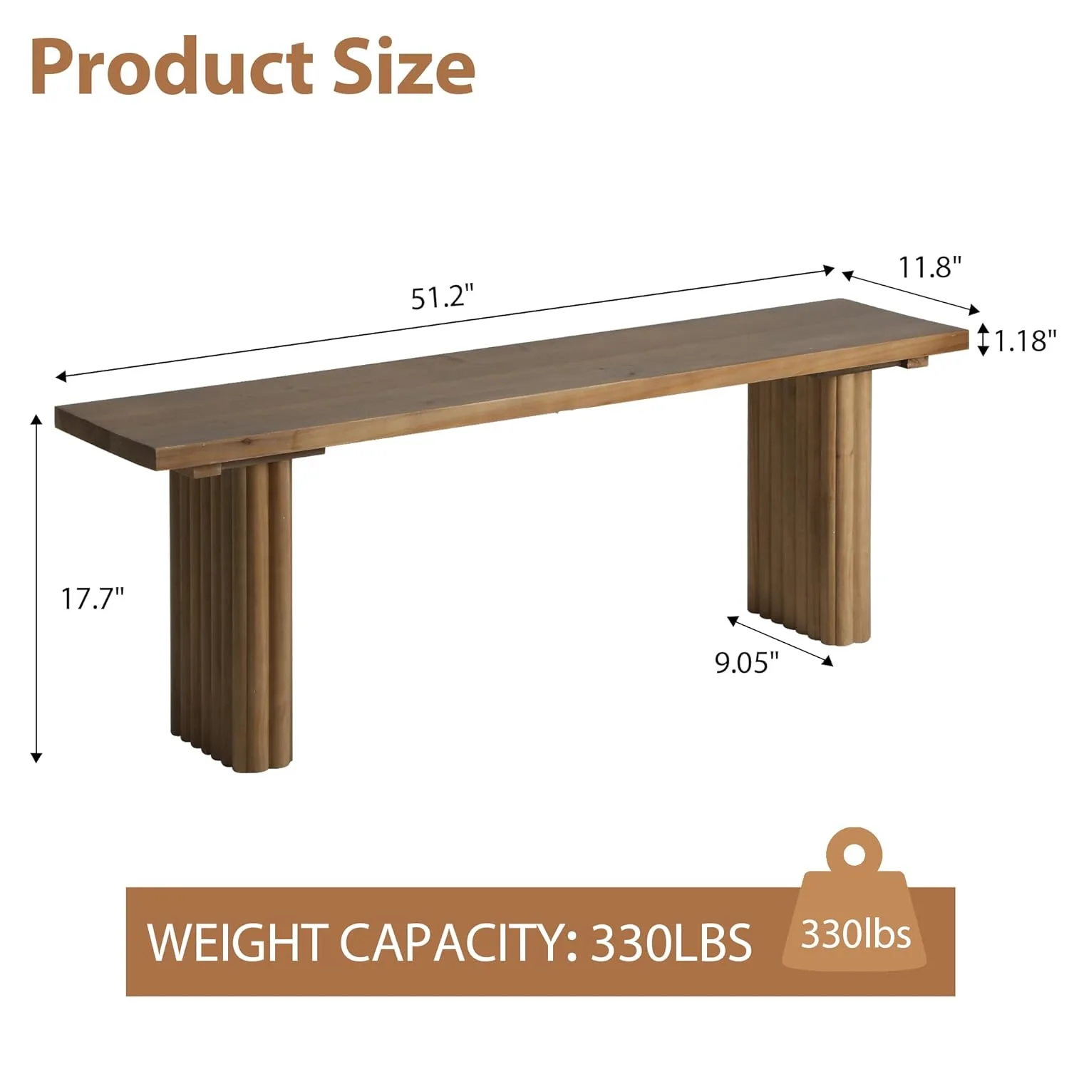 wood entryway bench 2