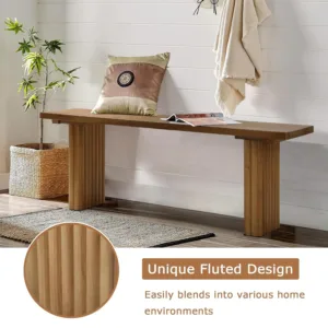 wood entryway bench 3