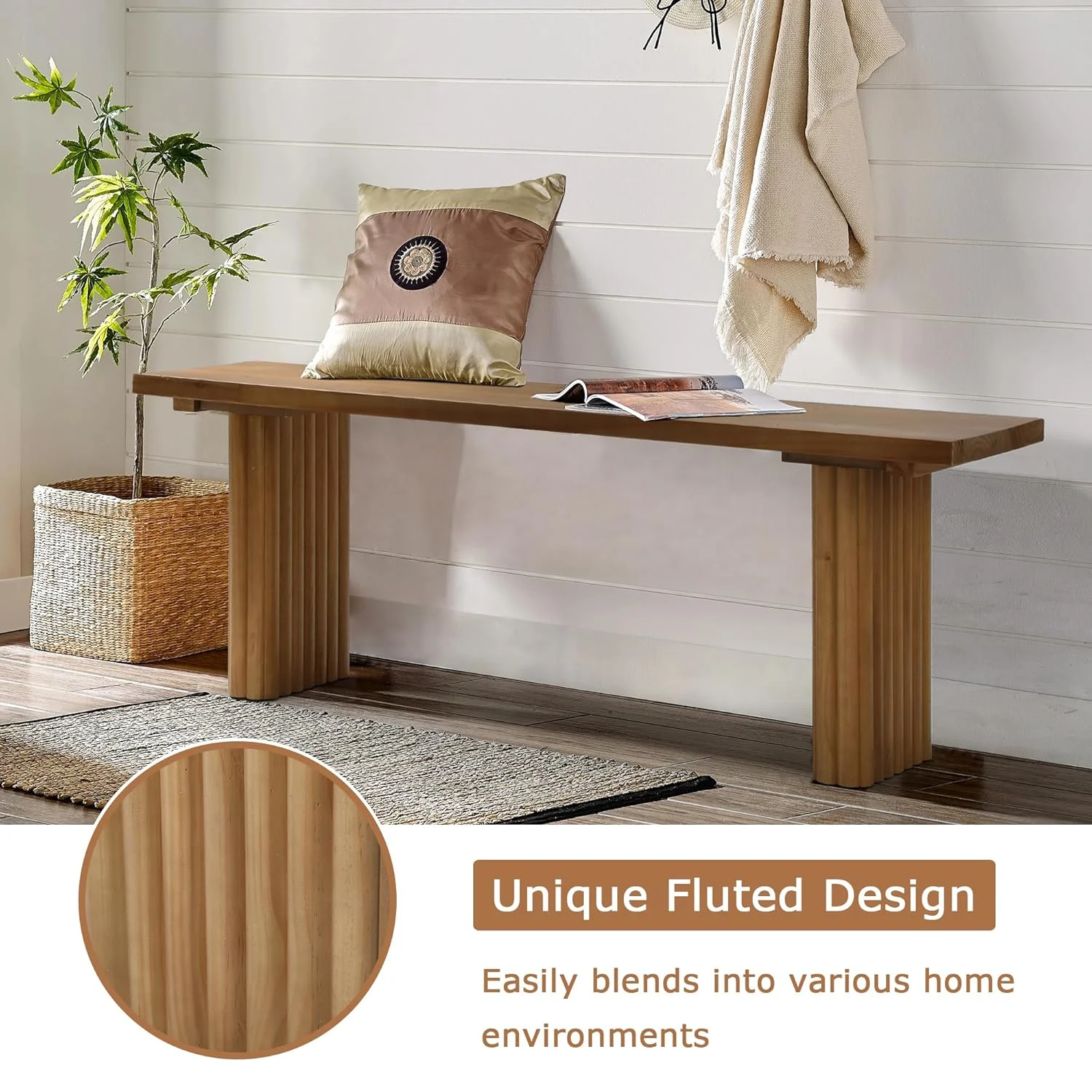 wood entryway bench 3