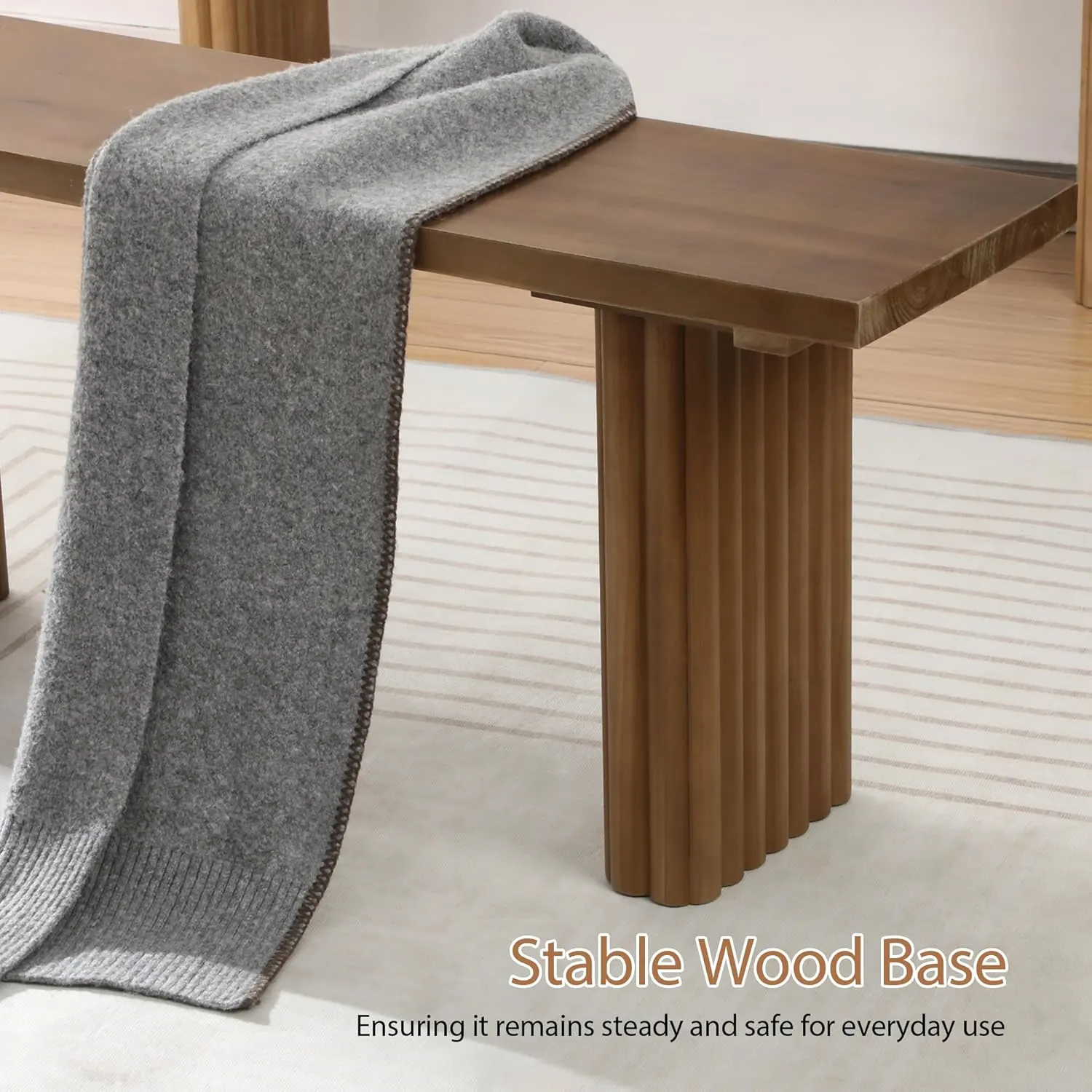 wood entryway bench 5