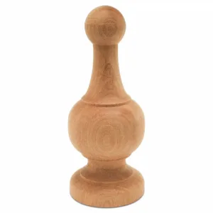 wood finials bed post 3