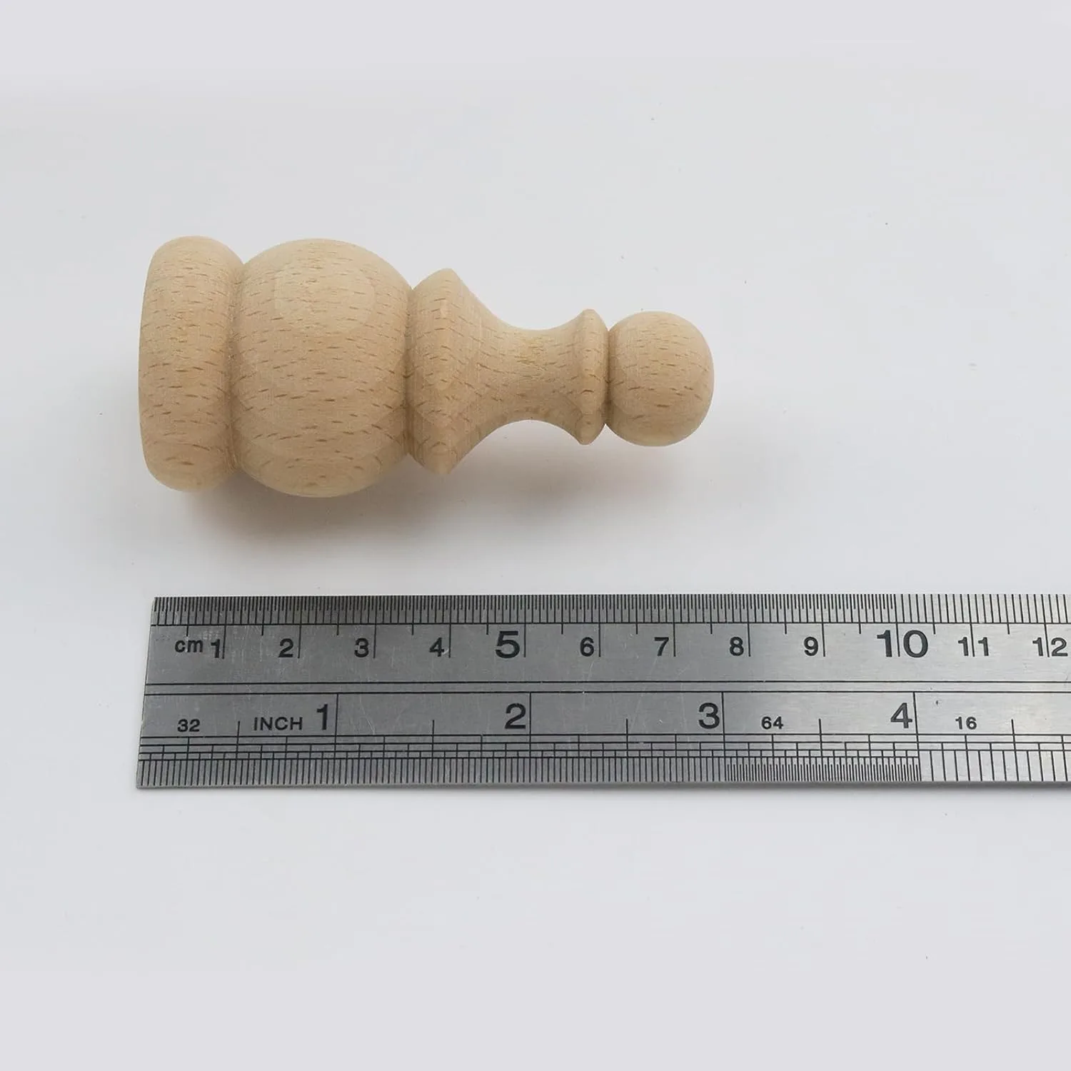 wood finials unfinished 3