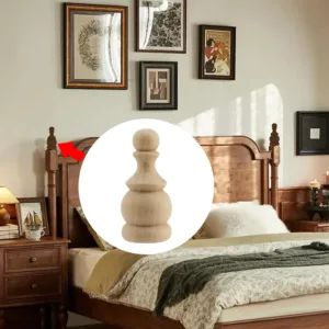 wood finials unfinished 5