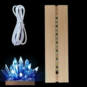 wood light base display 6