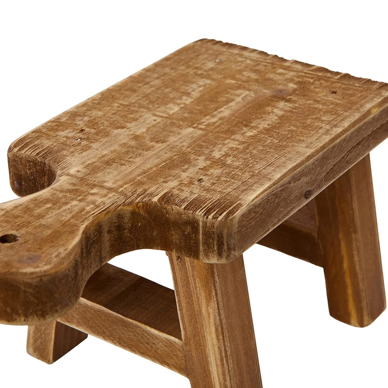 wood pedestal plant stand 5