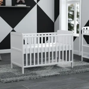 wooden baby crib 2