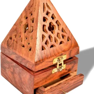 wooden bakhoor burner incense 2