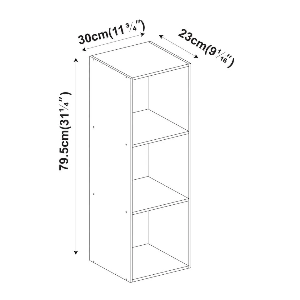 wooden bookcase shelving 3