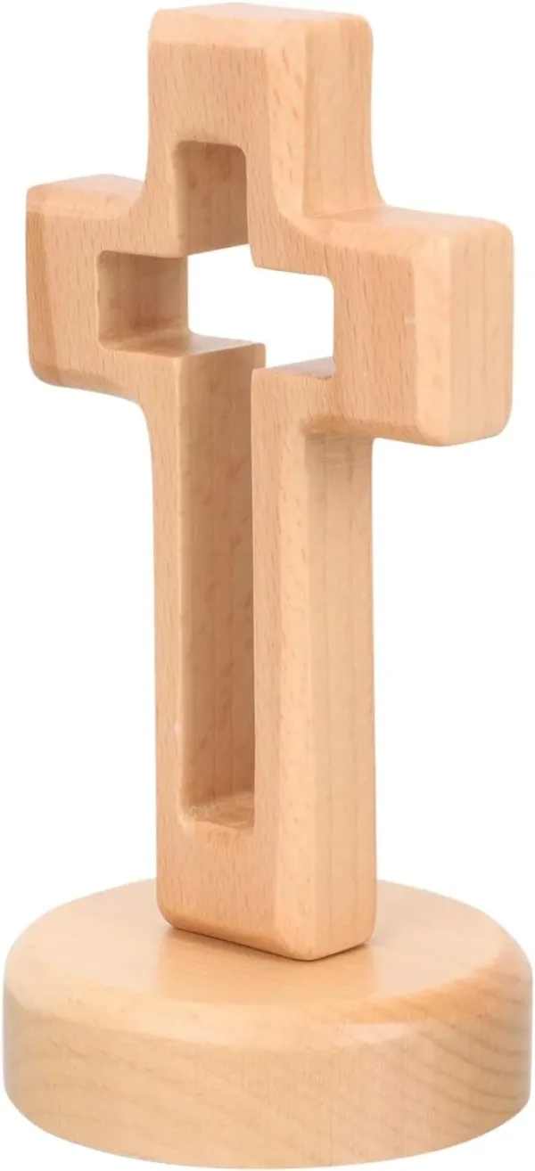 wooden cross free standing 1