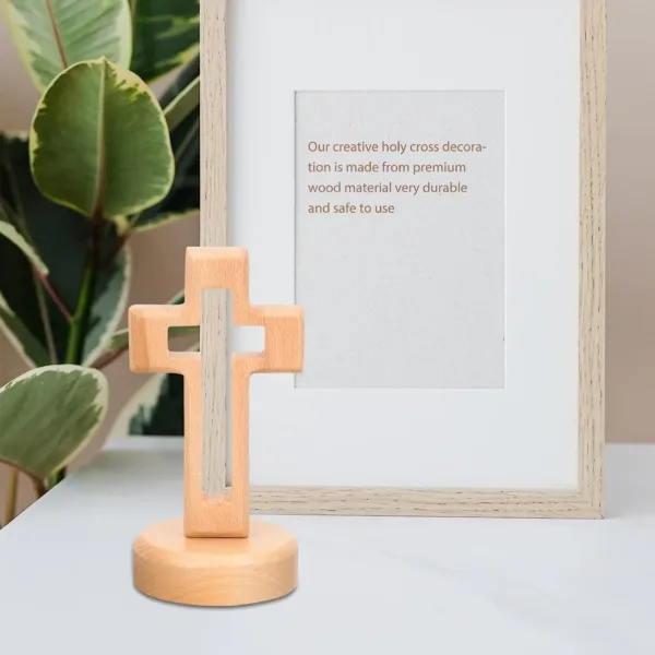 wooden cross free standing 2