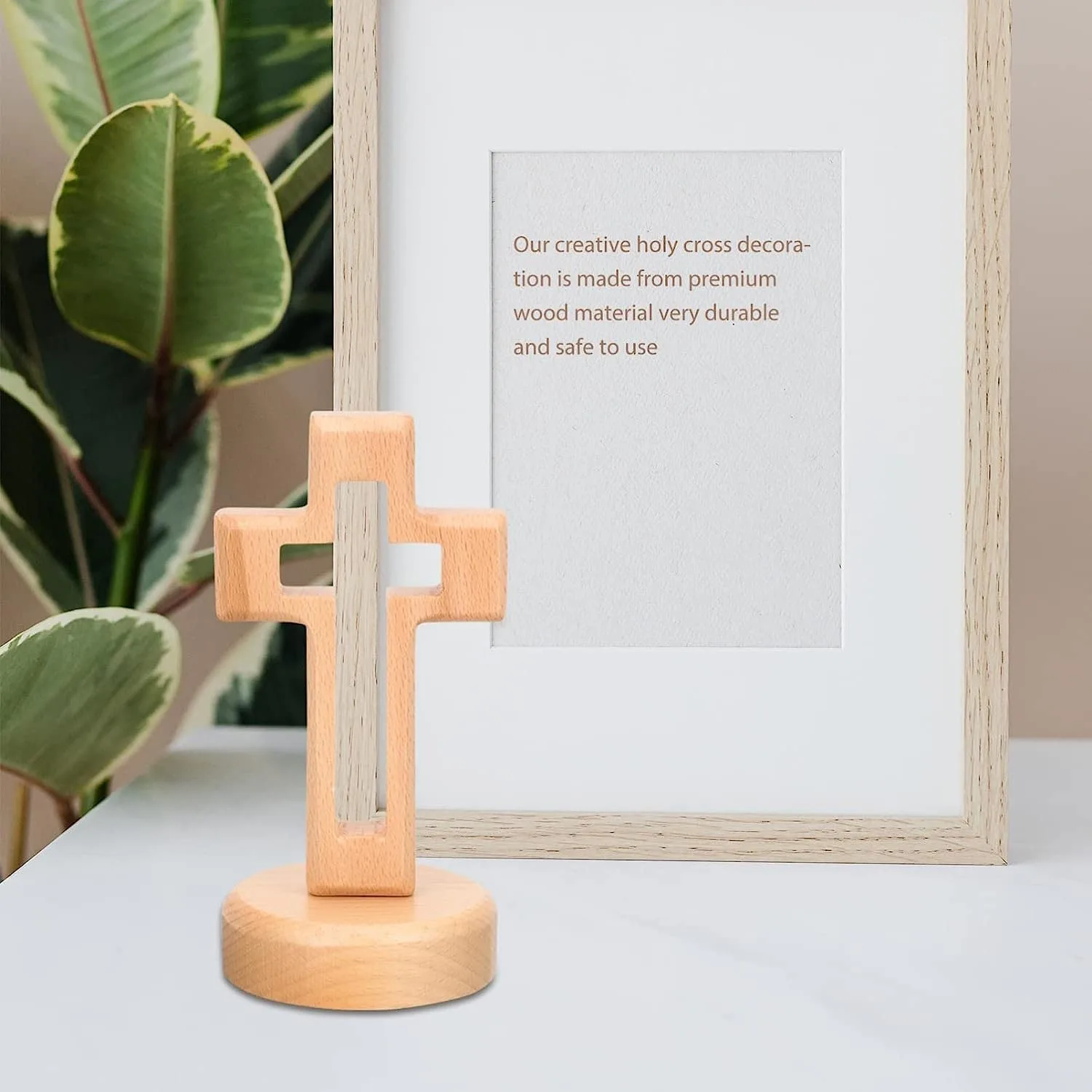 wooden cross free standing 2