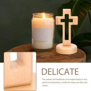 wooden cross free standing 3