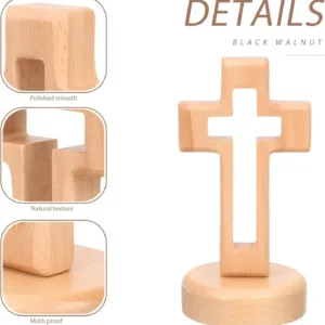 wooden cross free standing 4