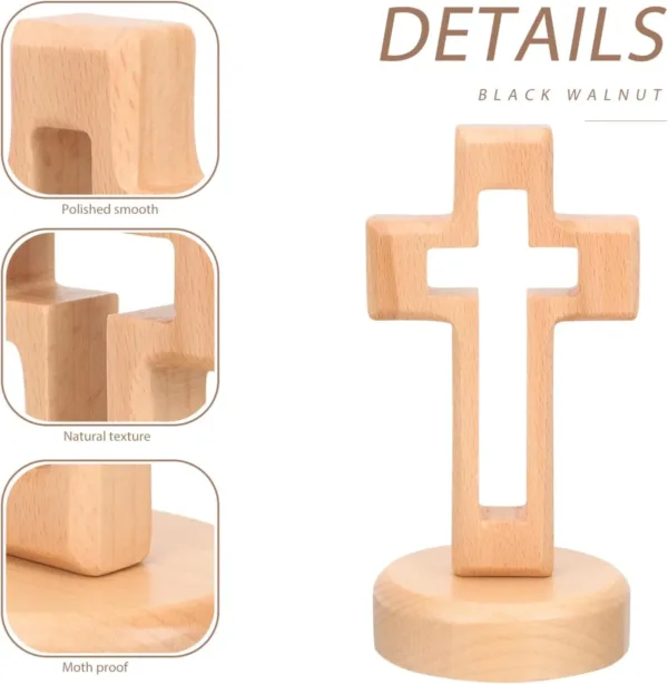 wooden cross free standing 4