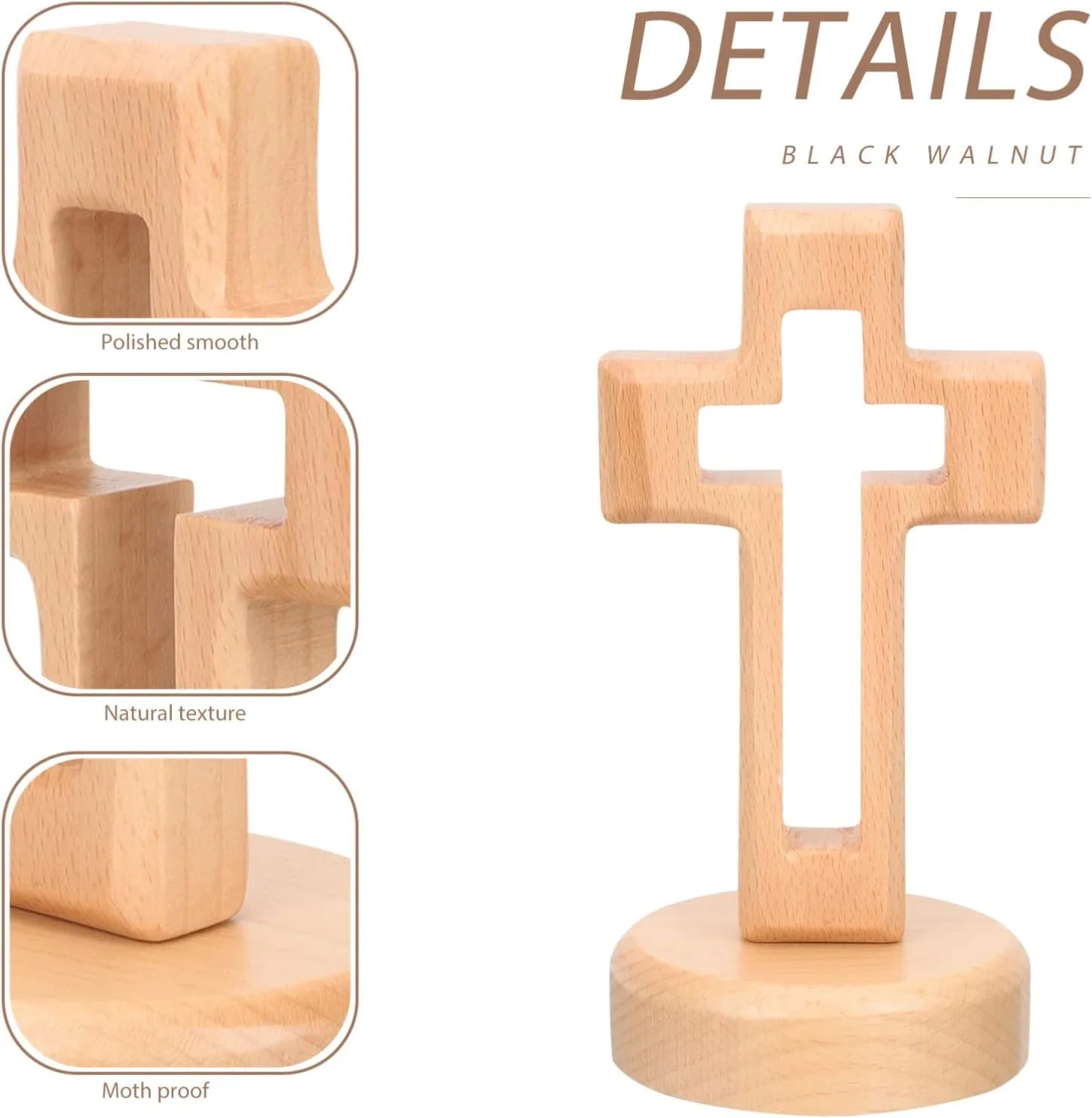 wooden cross free standing 4