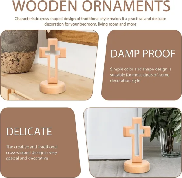 wooden cross free standing 7