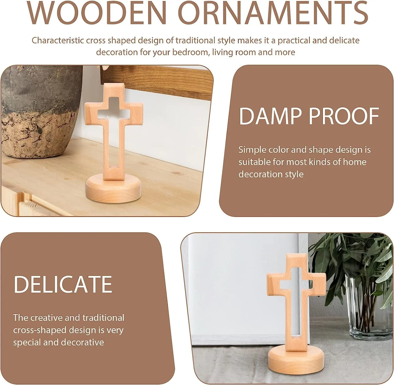 wooden cross free standing 7