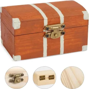 wooden treasure chest box 4