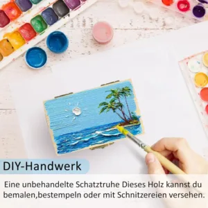 wooden treasure chest box 7